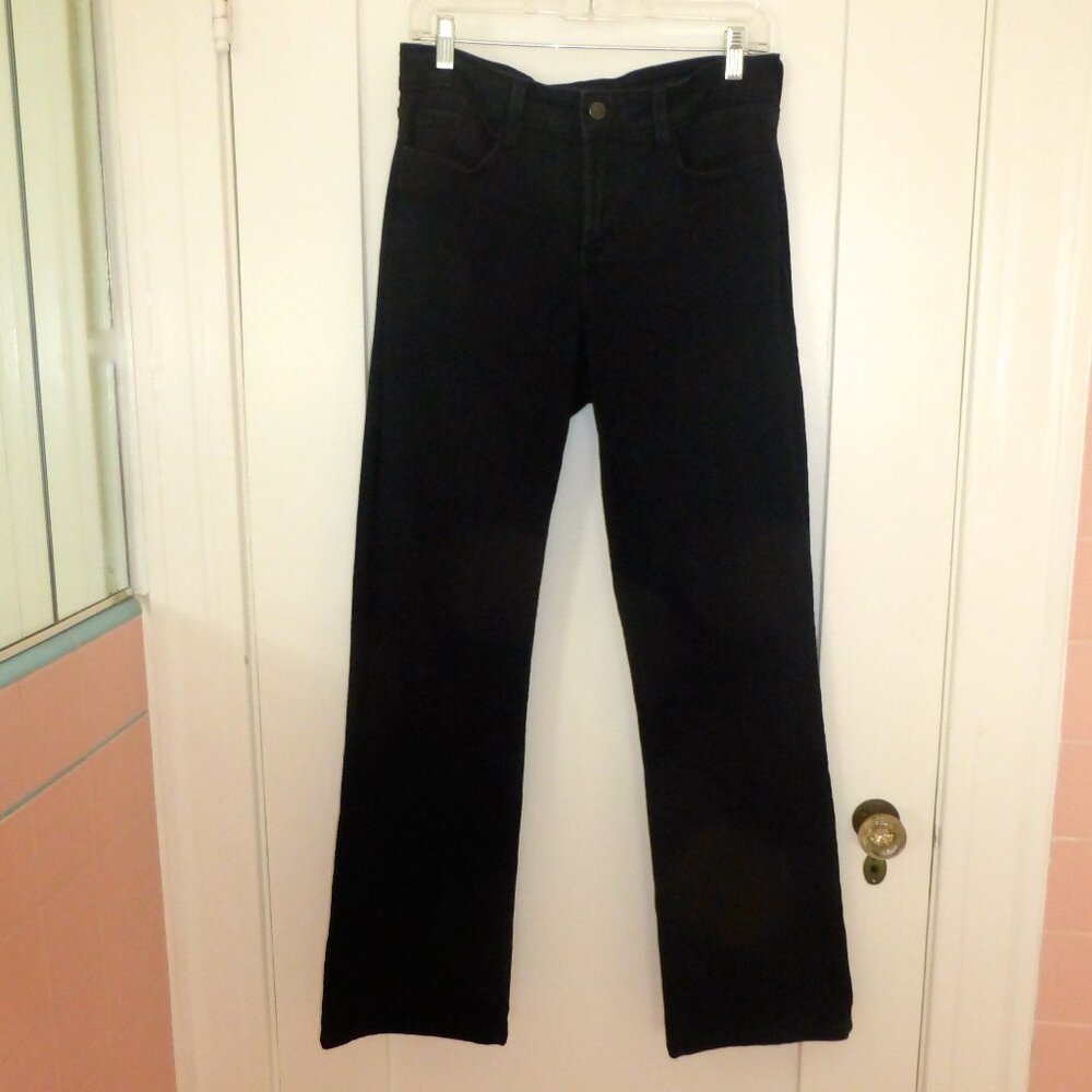 NYDJ Vintage Black 5 pocket straight leg jeans size 8